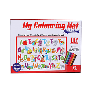 My Colouring Mat Alphabet