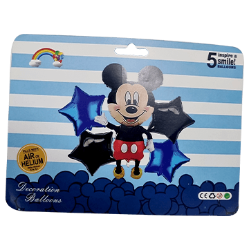 Mickey mouse Ballon combo (Blue)