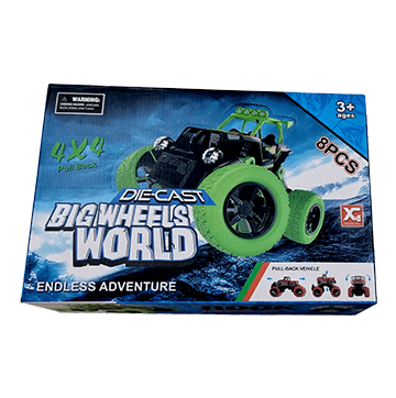 Die-Cast Big Wheels World (Orange)