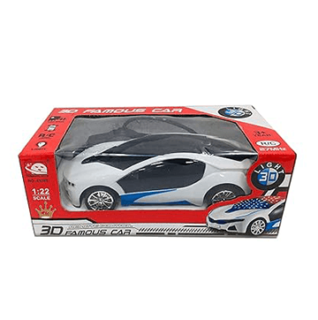 3D Famous Car White