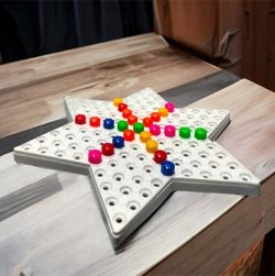 Chinese Checker A Game fun & Intelligence