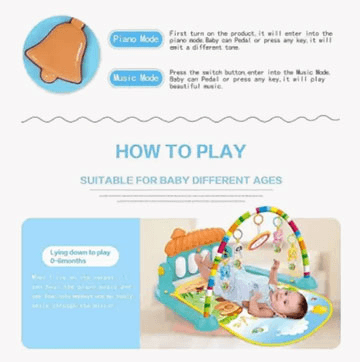 Piano Baby Mat Gym & Fitness Rack