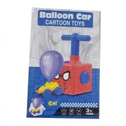 Ballon car cartoon (Red)