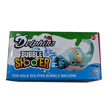 Dolphin Bubble Machine Gun Toys (Blue)