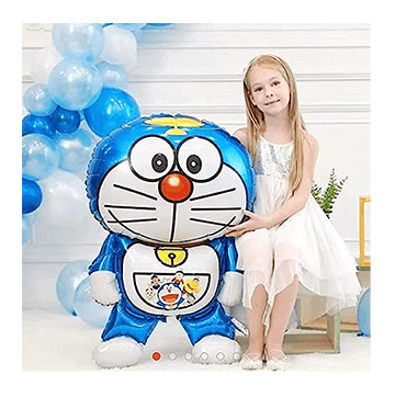 Doraemon theme 5 pc Foil Balloon Set