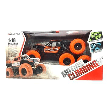 OFF - ROAD ROCK Remote Control 8 Wheeler Truck Car(Orange)