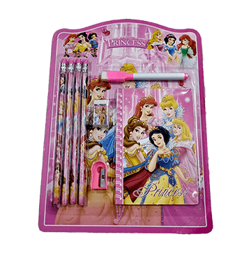 Princess stationery set