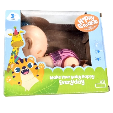Happy paradise baby Crawling (Purple)