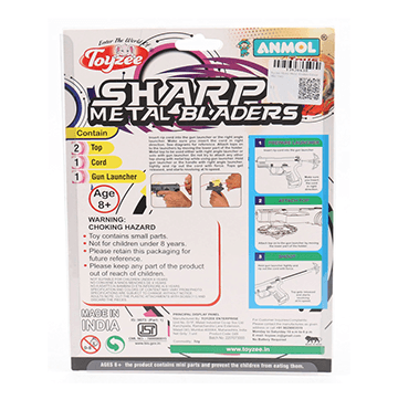 Sharp Metal Bladers beyblade