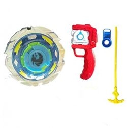 Beyblade Battling Top Launcher Burst Grip Toy Blade Set Gyro Blades (Red)