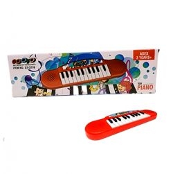 Piano Portable Keyboard Musical (Orange)