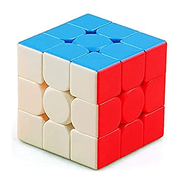 3x3 Cube Stickerless High Speed Magic Cube