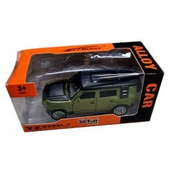 Alloy car Yz model alloy model car (Green)