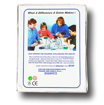 SEQUENCE Board Game For Kids