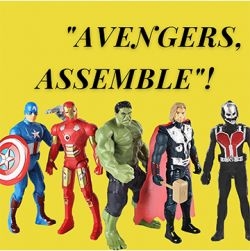 Avenger 4 Action Figures Set of 5