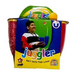 Juggler Ball Game Juggler Skill Toys Set (Red)