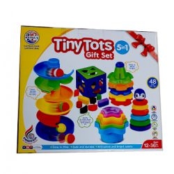 Tiny Tots 5in1 Gift Toy Set (Multicolor)