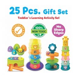 Play N Grow - A 5-in-1 Toddlers Learning Activity Gift Set