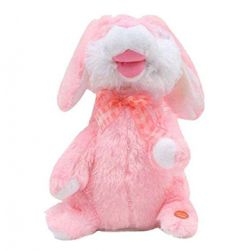 Dancing & Singing Plush Rabbit Music Soft Toy (Pink)