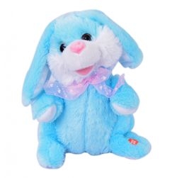 Dancing & Singing Plush Rabbit Music Soft Toy (Blue)