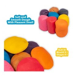 Ratna's Fantasy Dough Clay 8in1 - Multicolor Clay Set