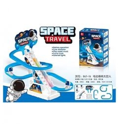 Space Travel Climbing Toys,Electric Space Chasing Race Track Game Set