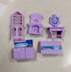 ToyBoy Frozen Mini Dollhouse Playset, Princess Dream House Play Set