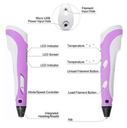 3D Printing Drawing Pen Filament for Creative Modelling and Education