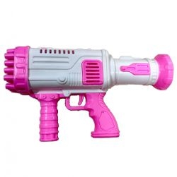 Super Rocket Bubble Gun 32 HOLE (Pink)