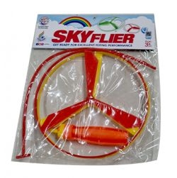 Sky Flier for Kids. Pull The Thread and The Flier Would Fly up The Sky