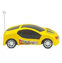 3D Remote Model Car Rechargeable Car (Yellow)