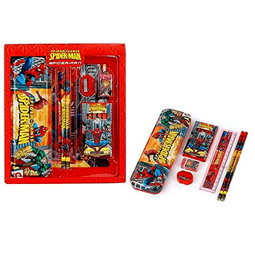 Spider man stationery set (Red)