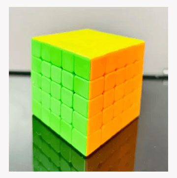 5x5 High Speed Stickerless Cube Puzzle