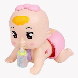 Electric Reborn Crawling Baby Doll Toy