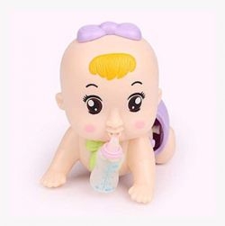 Electric Reborn Crawling Baby Doll Toy