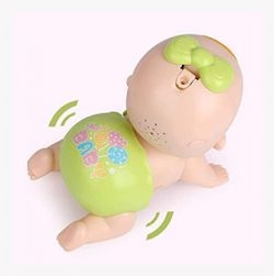 Electric Reborn Crawling Baby Doll Toy