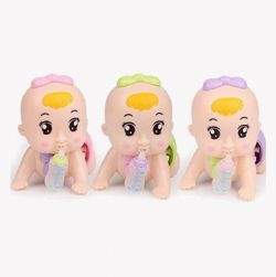 Electric Reborn Crawling Baby Doll Toy