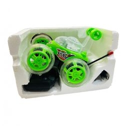 Remote Control Stunt Car (Light & Sound) (Green)