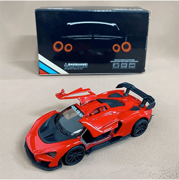 Die Cast Metal Model Cars (Red)