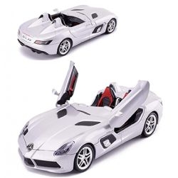 Die Cast model Alloy Metal Car Toy (Silver)