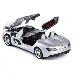 Die Cast model Alloy Metal Car Toy (Silver)