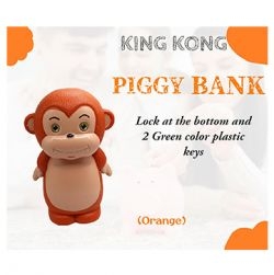 Medium Size Plastic Realistic King Kong money bank