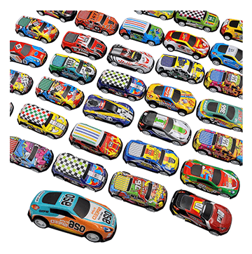 20 pc Die cast metal car set