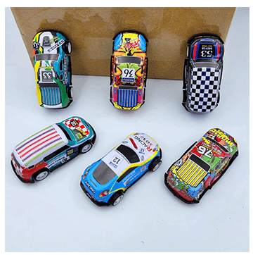 20 pc Die cast metal car set