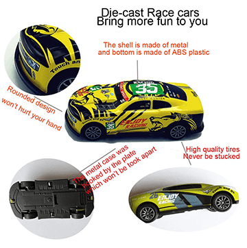 20 pc Die cast metal car set
