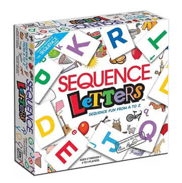 Ultimate Sequence Letters Educational board game