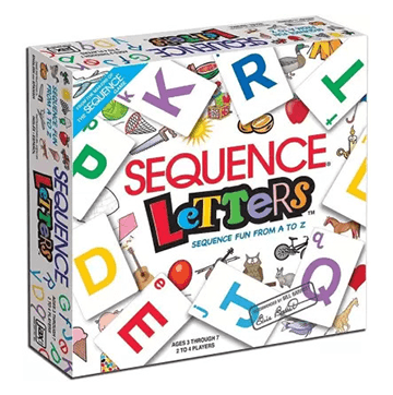 Ultimate Sequence Letters Educational board game