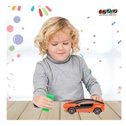 Gooyo Famous racing Car 1:22 Scale with 3 D light (Orange)