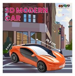 Gooyo Famous racing Car 1:22 Scale with 3 D light (Orange)