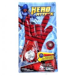 Spiderman hero attack glove for boy and girl (Red)